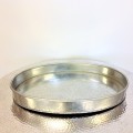 1299 - PLAIN OVAL SILVER TRAY